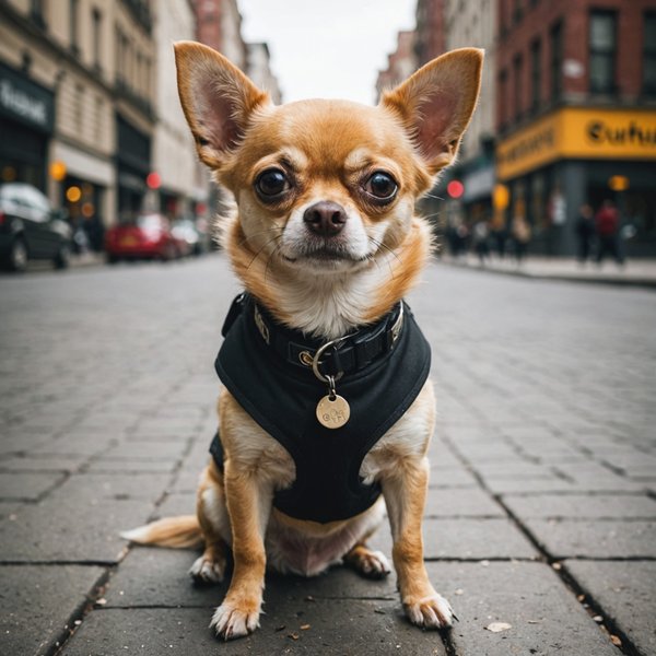 Quels sont les signes de stress chez un chien de race Chihuahua en environnement urbain?